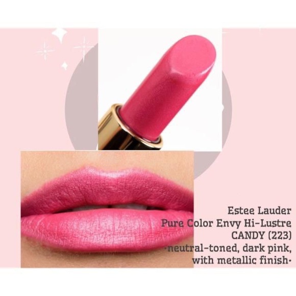 Estee Lauder Pure Color ENVY Hi-Lustre Special Edition Lipstick #223 CANDY NWOB - Picture 2 of 4